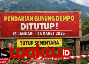 Cuaca Tak Menentu, Gunung Dempo Ditutup Hingga Maret 2026