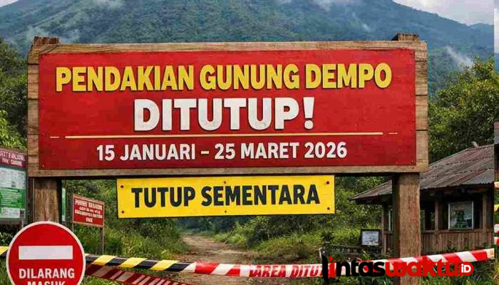 Cuaca Tak Menentu, Gunung Dempo Ditutup Hingga Maret 2026